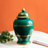 Emerald Sunburst Decorative Ceramic Vases And Showpieces - Big